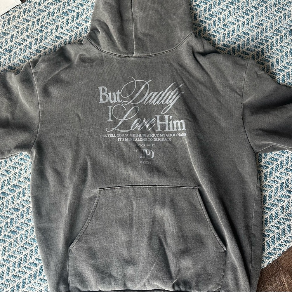 Official Taylor Swift TTPD Hoodie